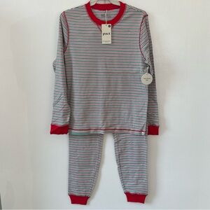 Pact Candy Cane Stripe Mens Pajama Set